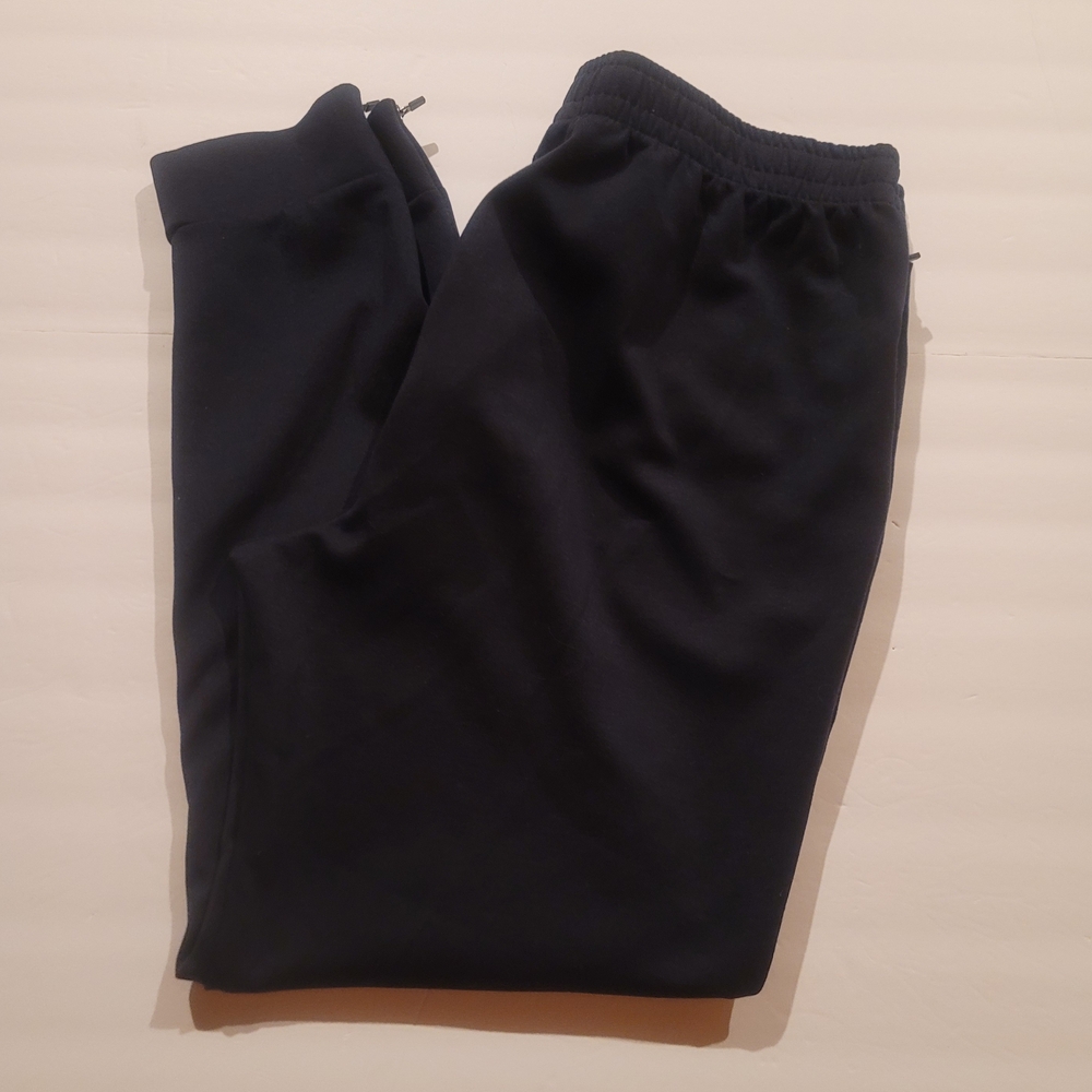 Champion Men's Black Jogger Sweatpants Ankle Zipper And Pockets Size XL 36x28 - Picture 4 of 7